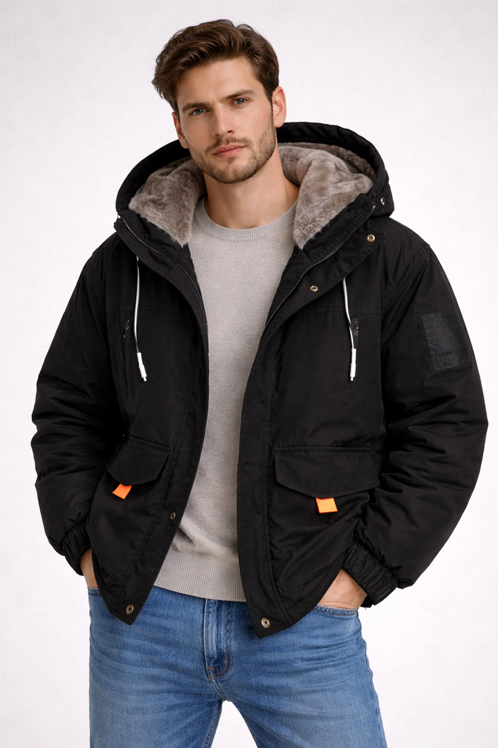 Luca | Fur-Lined Hooded Winter Parka