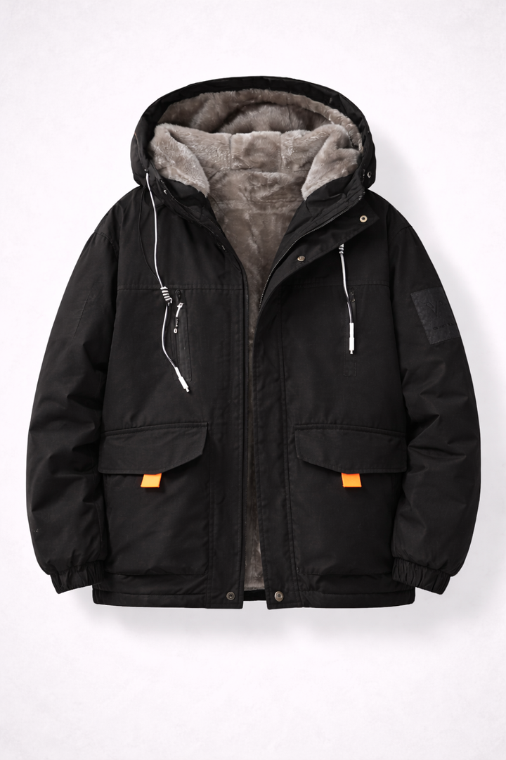 Luca | Fur-Lined Hooded Winter Parka