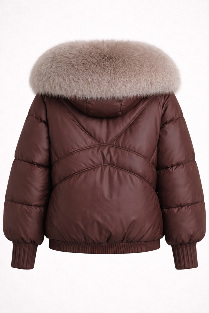 Valentina | Faux Fur Collar Puffer Jacket