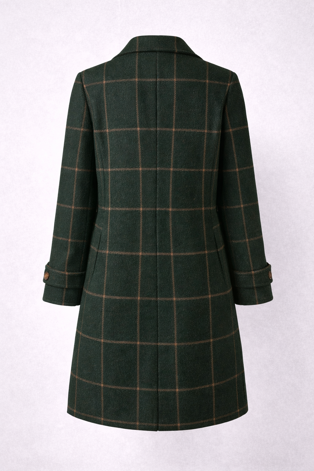 Harper | Plaid Wool Blend Coat