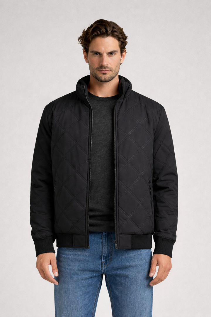 Matteo | Quilted Sherpa-Lined Winter Jacket