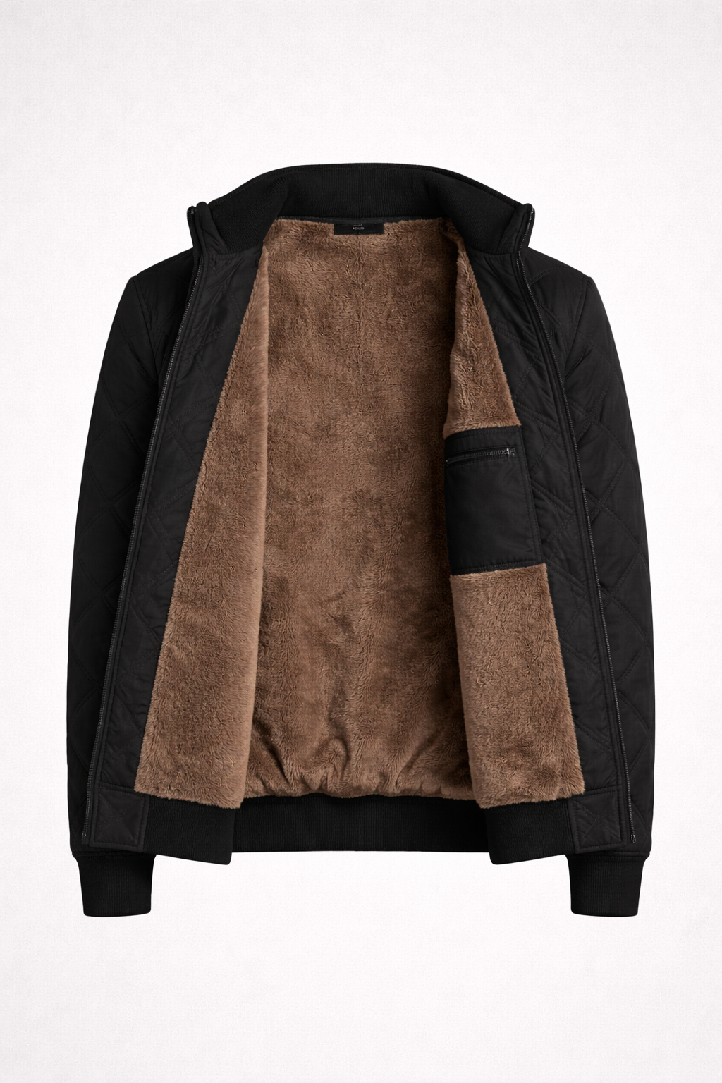 Matteo | Quilted Sherpa-Lined Winter Jacket