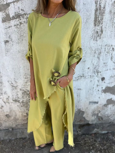 Tamara | Relaxed Linen Blend Set
