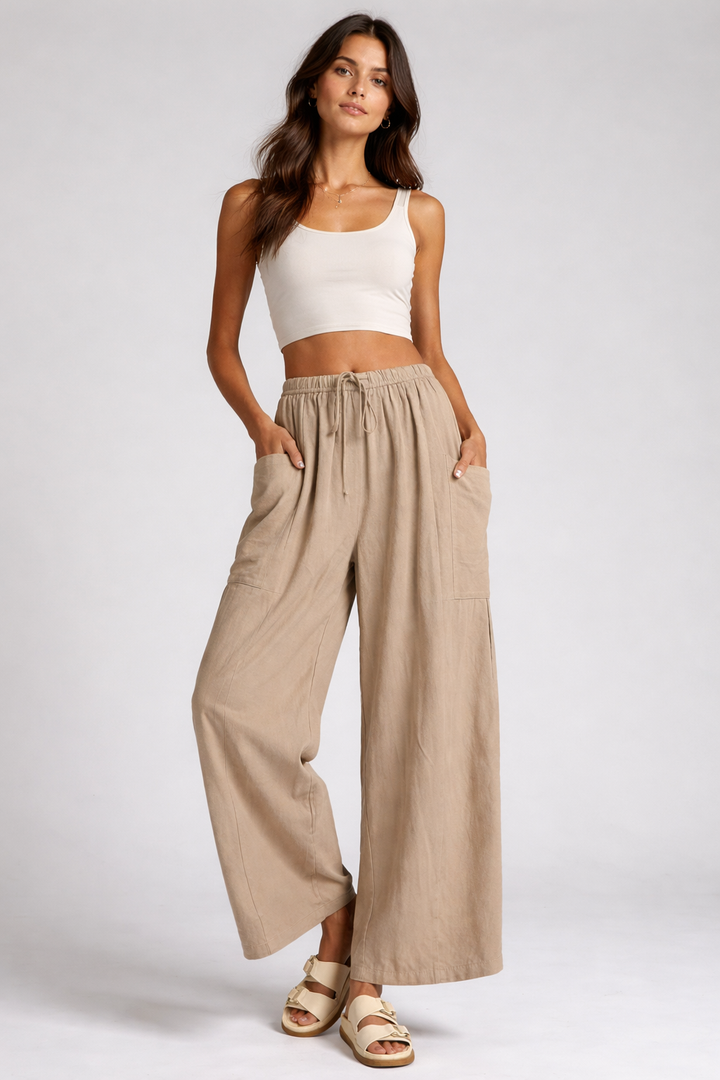 Zara | Wide-Leg Cargo Pants