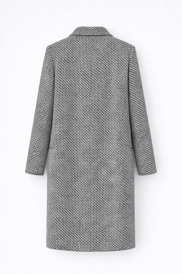Victoria | Herringbone Tailored Coat