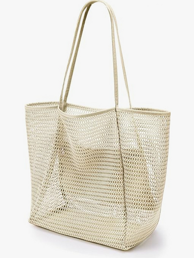 Luna | Woven Beach Tote Bag