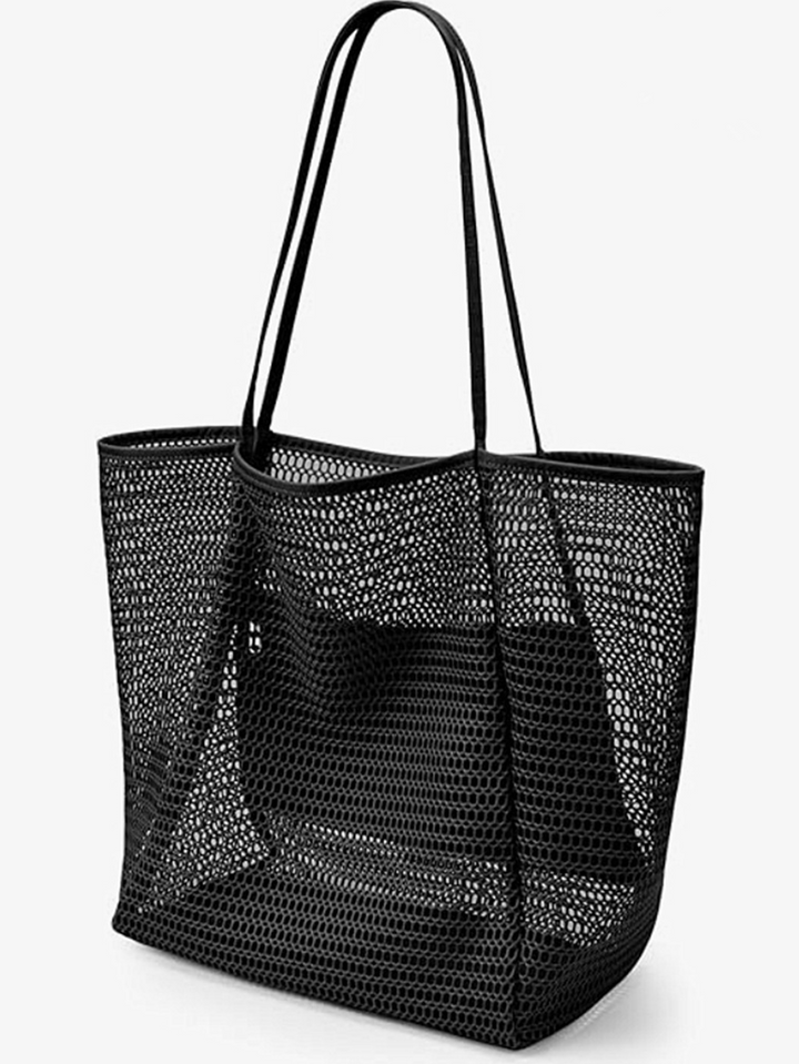 Luna | Woven Beach Tote Bag