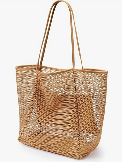 Luna | Woven Beach Tote Bag