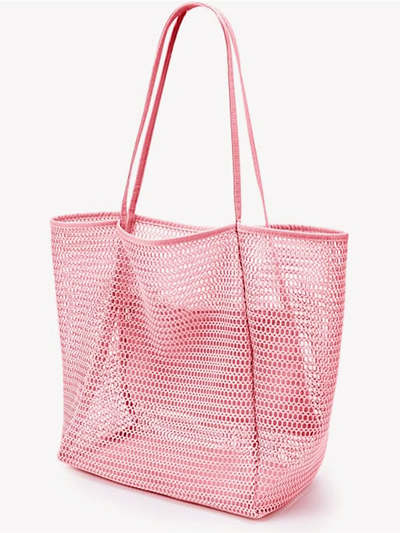 Luna | Woven Beach Tote Bag