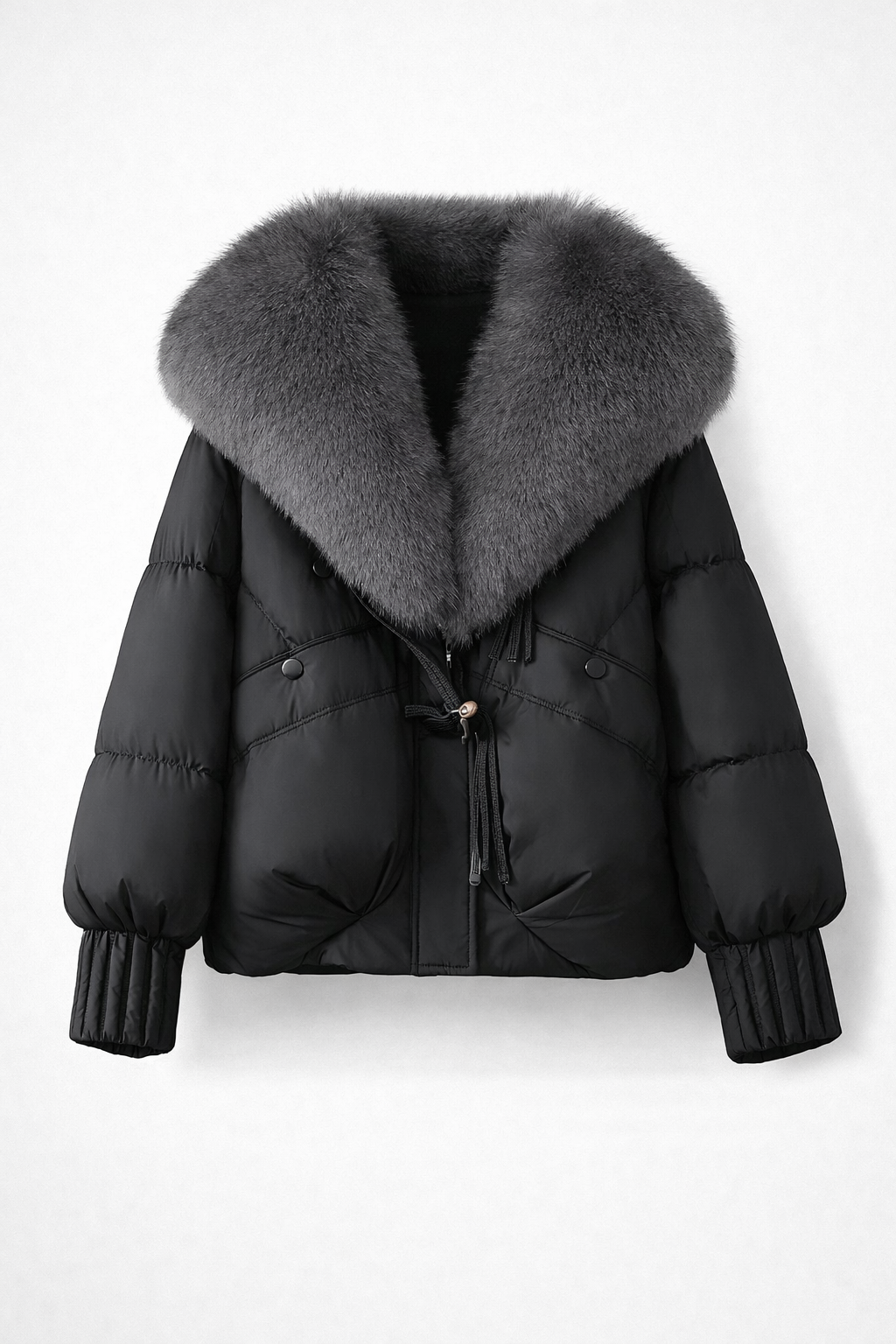 Valentina | Faux Fur Collar Puffer Jacket
