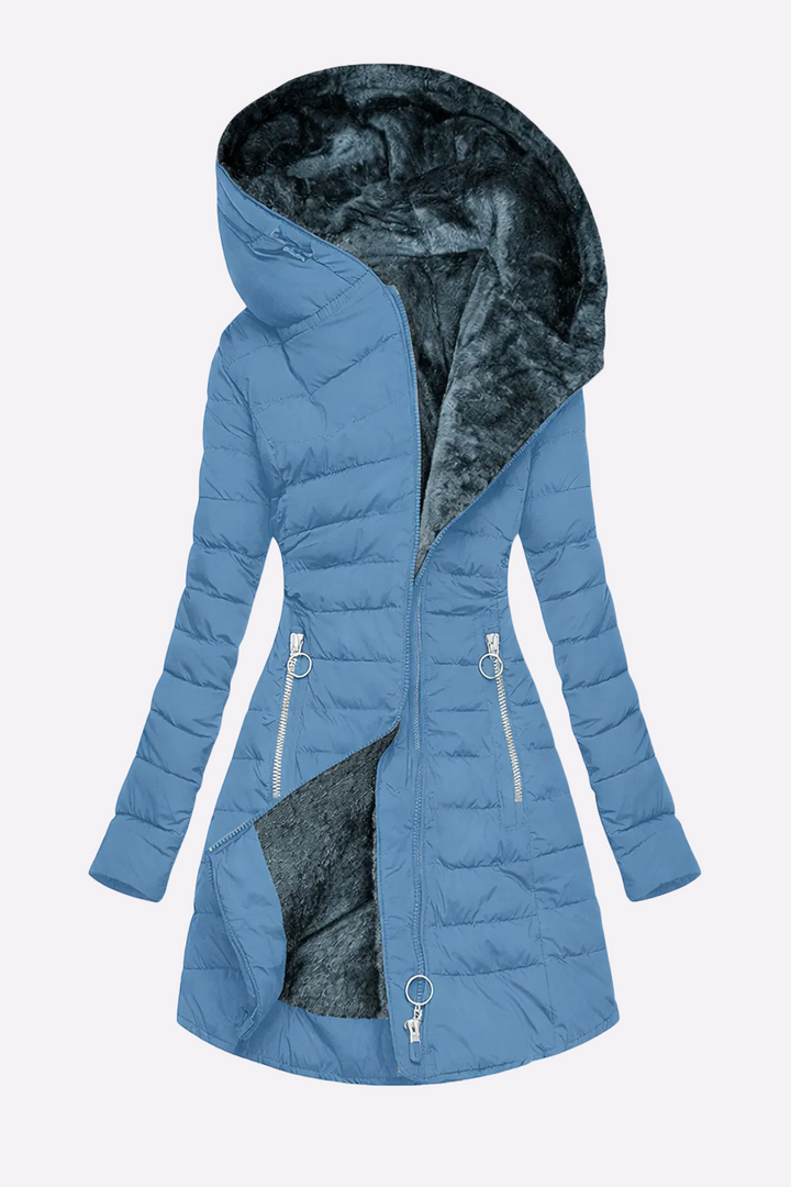 Aurora | Fur-Lined Hooded Winter Coat