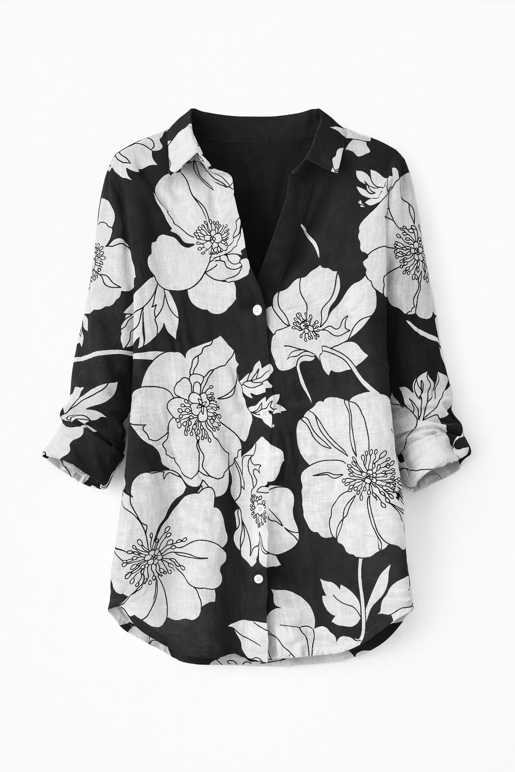 Elena | Relaxed Button-Up Blouse