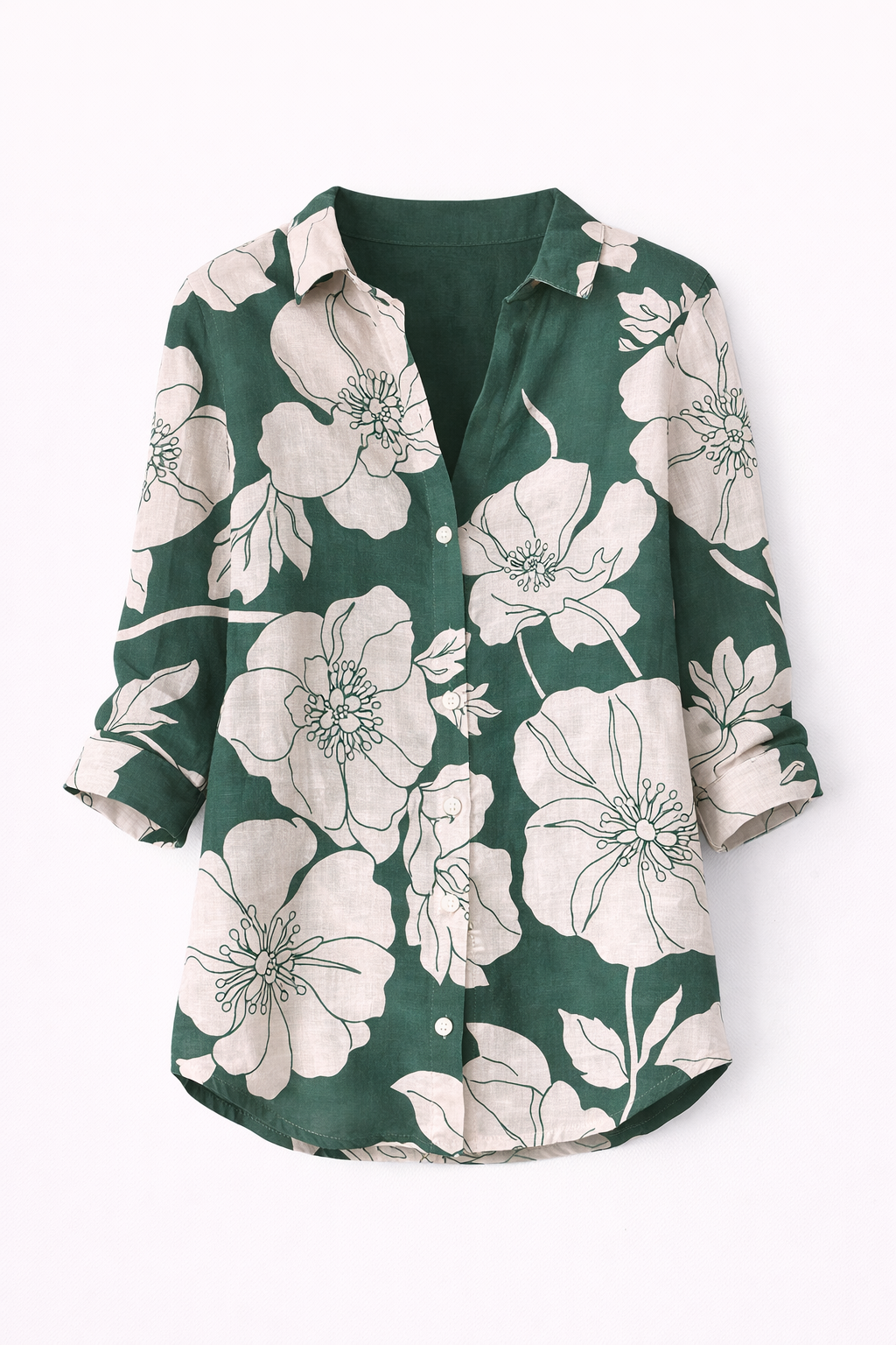 Elena | Relaxed Button-Up Blouse