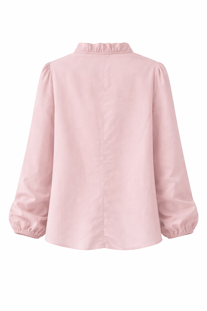 Clara | Ruffle V-Neck Blouse