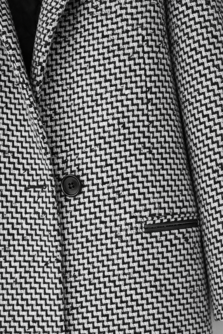 Victoria | Herringbone Tailored Coat