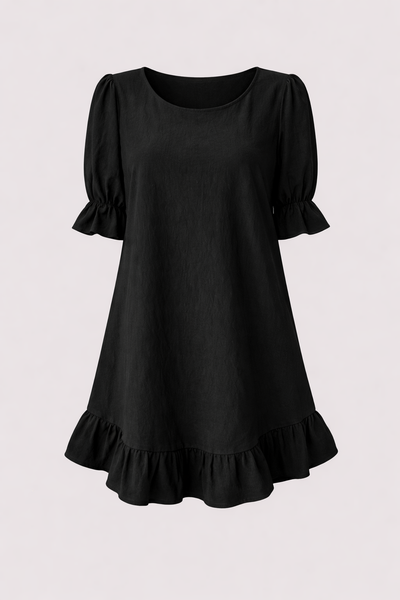 Livia | Ruffle Hem Mini Dress