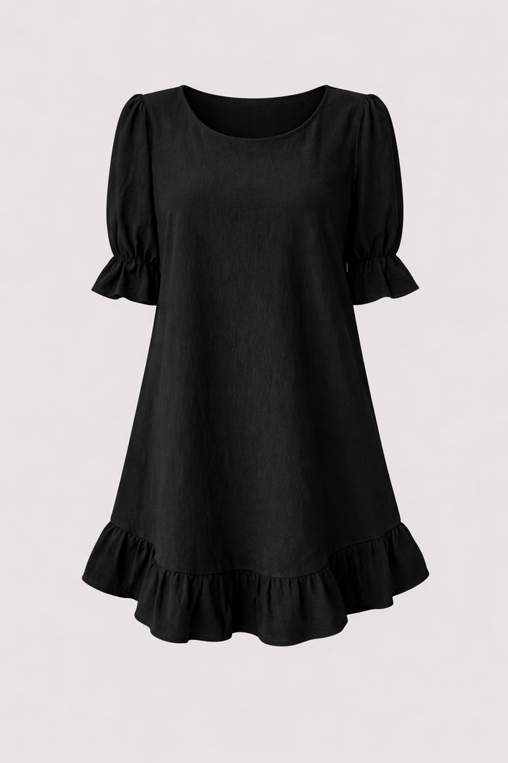 Livia | Ruffle Hem Mini Dress