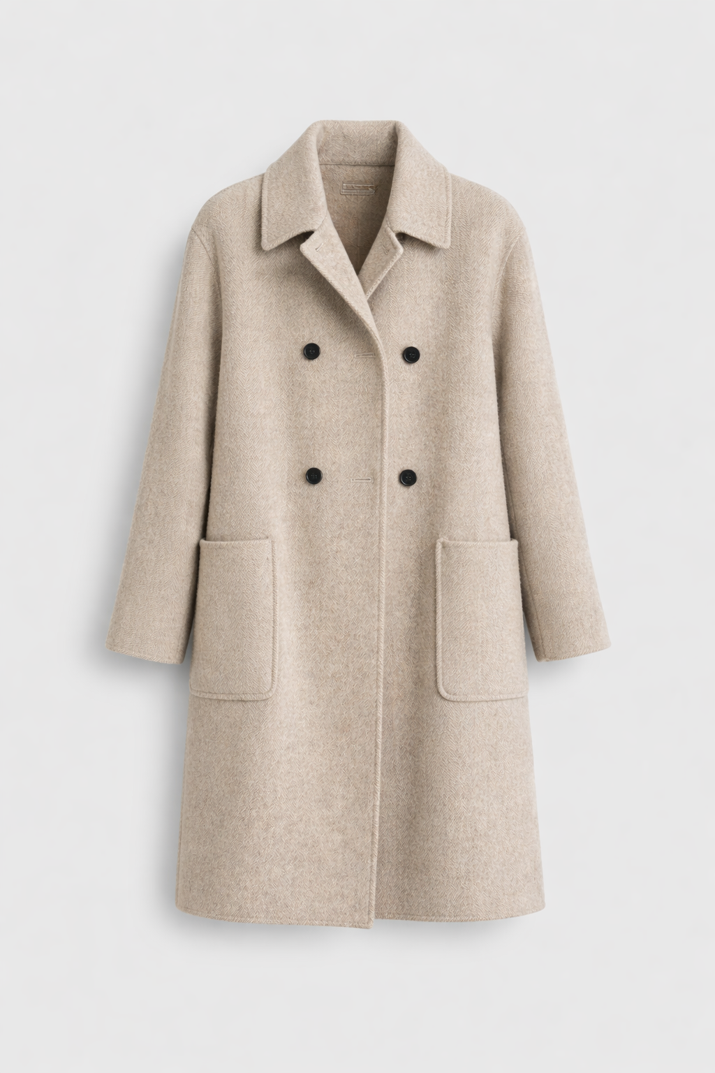Elise | Double-Breasted Wool Coat