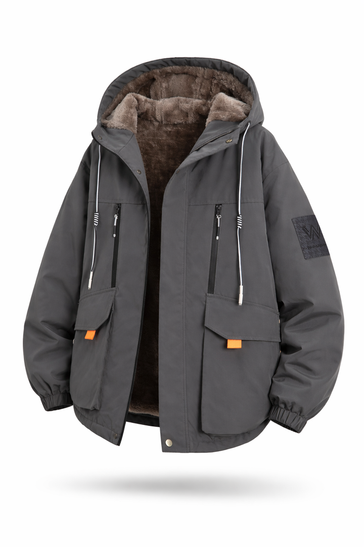 Luca | Fur-Lined Hooded Winter Parka