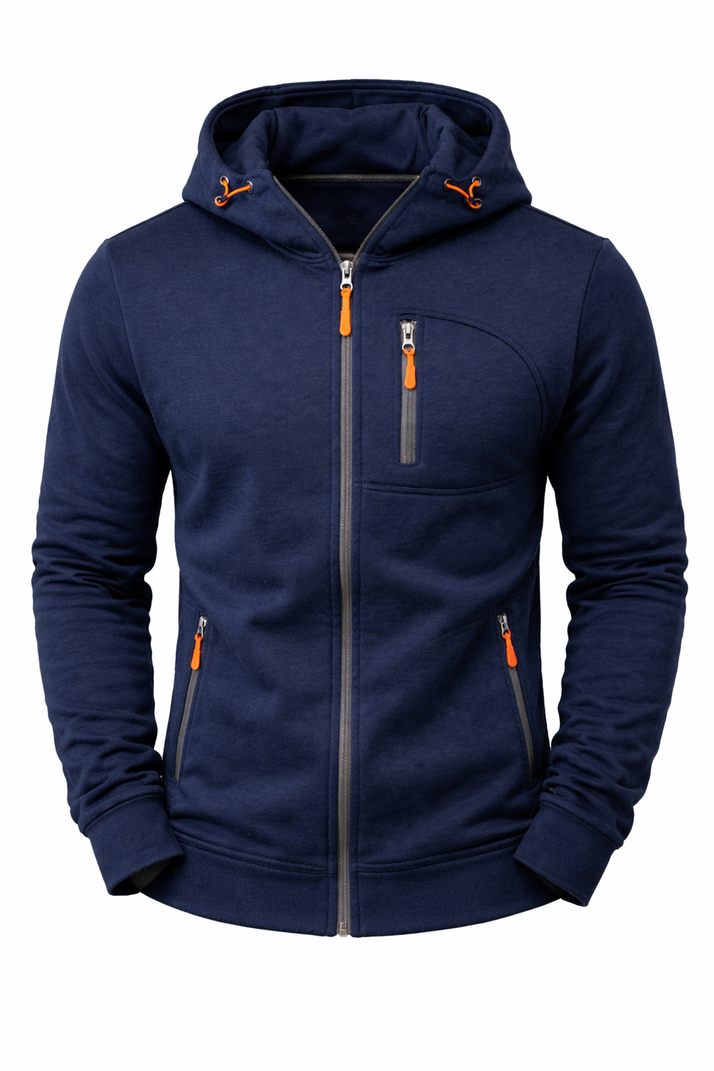 Ethan | Zip-Up Utility Hoodie