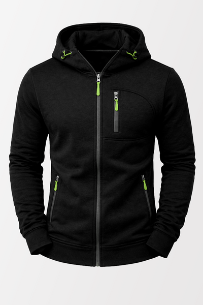 Ethan | Zip-Up Utility Hoodie