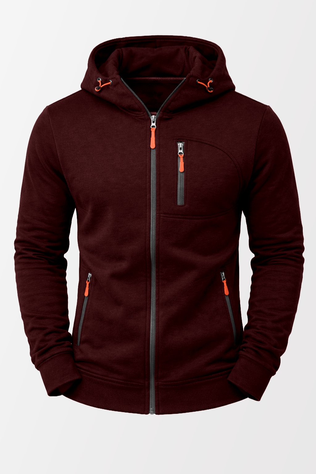 Ethan | Zip-Up Utility Hoodie