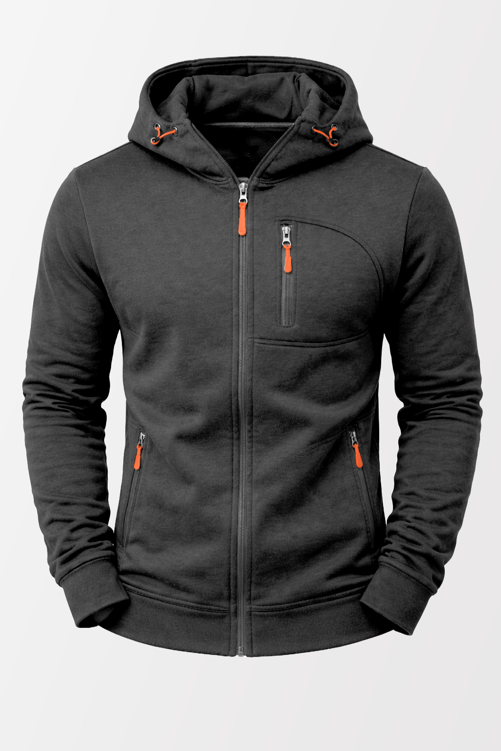 Ethan | Zip-Up Utility Hoodie