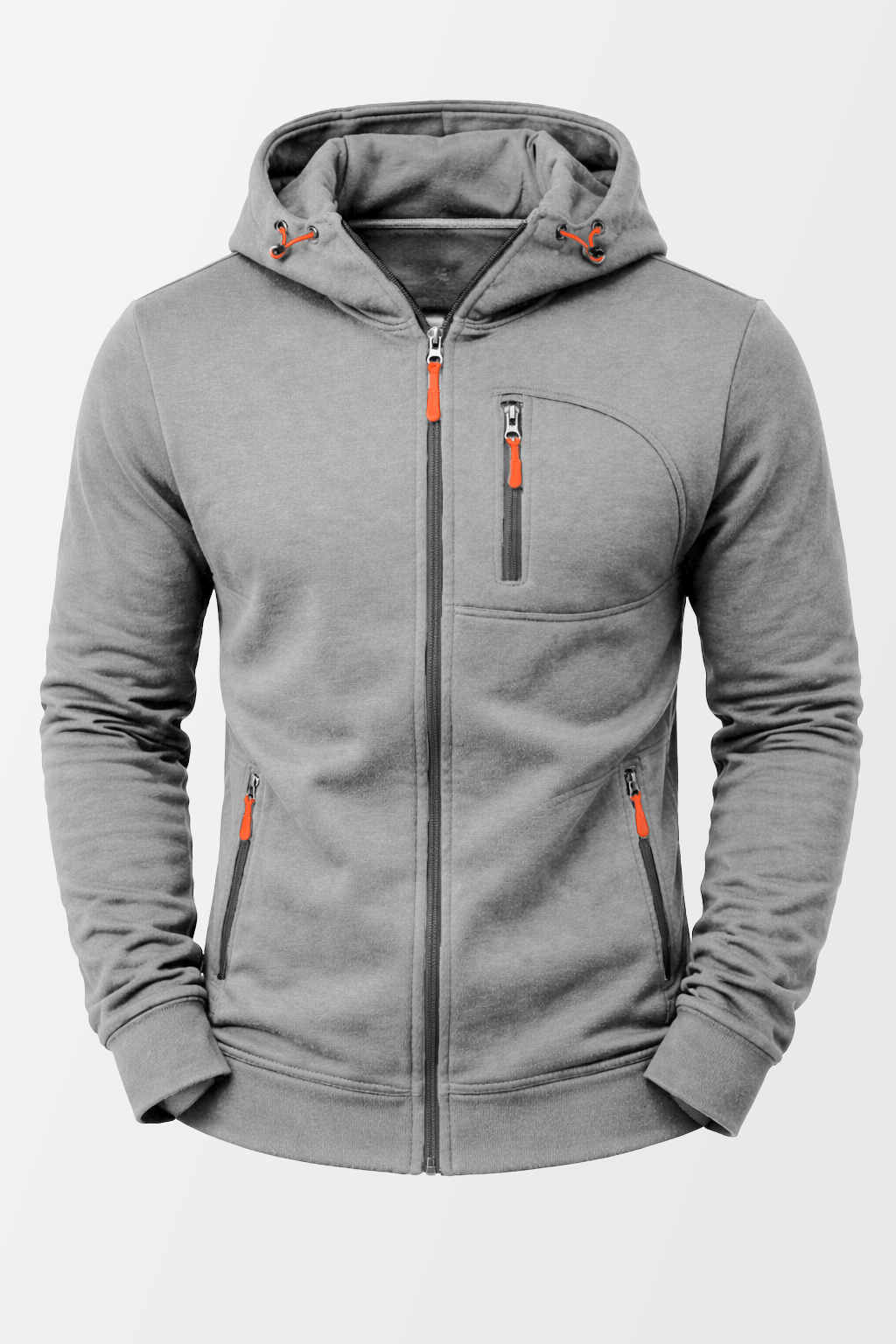 Ethan | Zip-Up Utility Hoodie