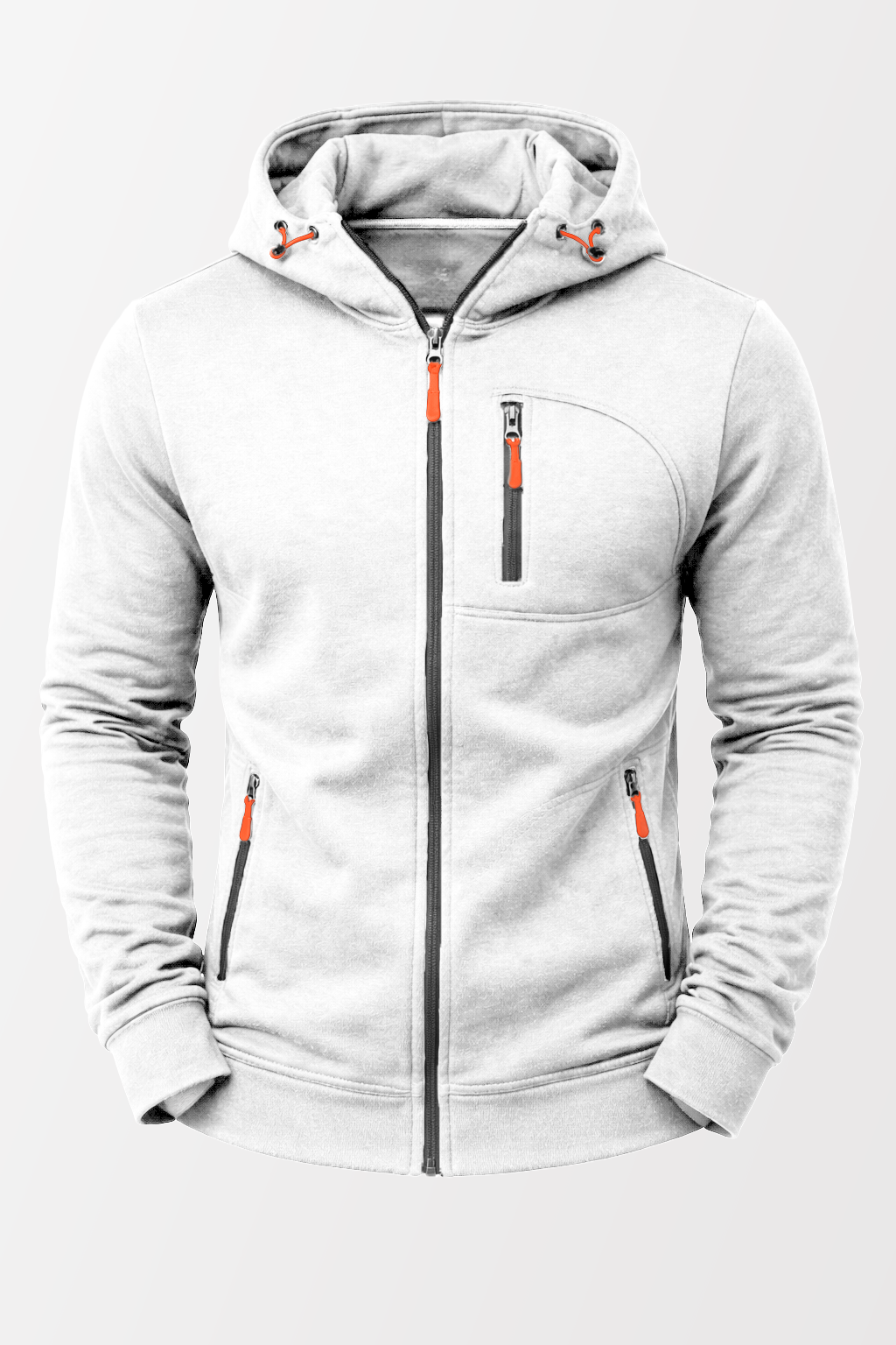 Ethan | Zip-Up Utility Hoodie