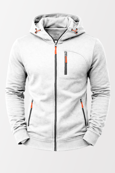 Ethan | Zip-Up Utility Hoodie
