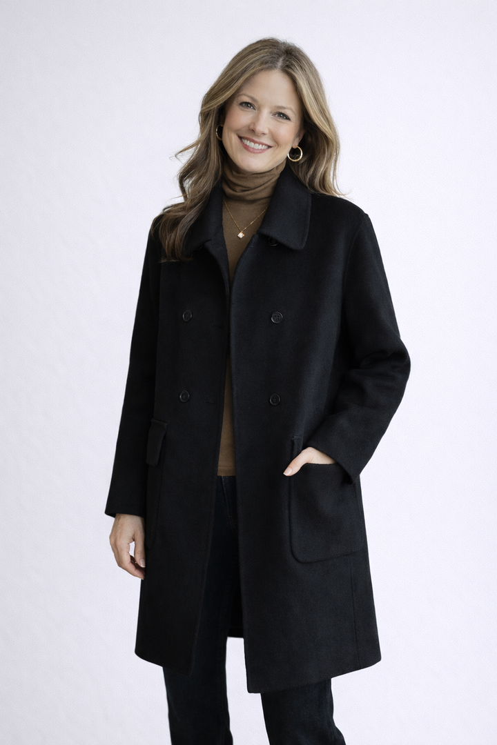 Elise | Double-Breasted Wool Coat