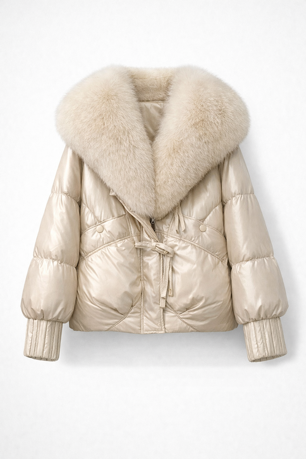 Valentina | Faux Fur Collar Puffer Jacket