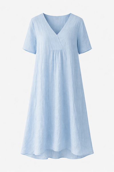 Luna | Breeze Linen Midi Dress