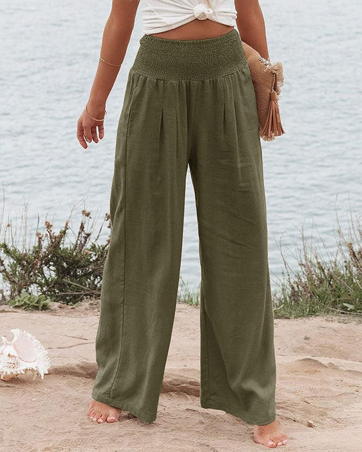 Aria | Flowing Wide-Leg Beach Pants