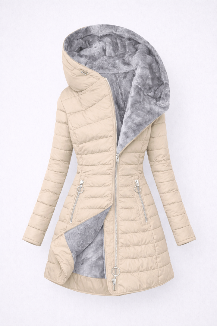 Aurora | Fur-Lined Hooded Winter Coat