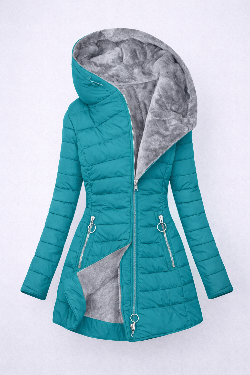 Aurora | Fur-Lined Hooded Winter Coat
