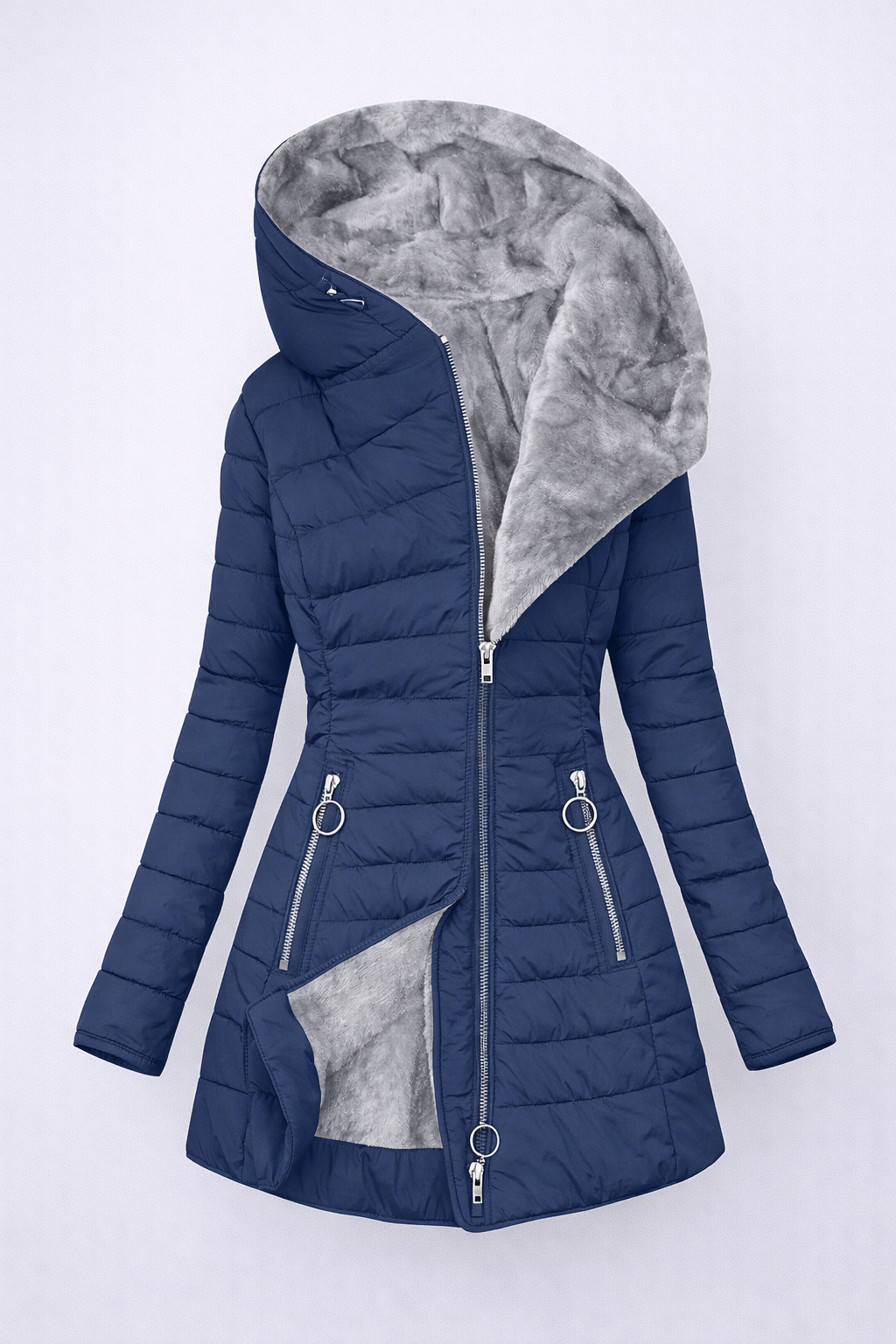 Aurora | Fur-Lined Hooded Winter Coat
