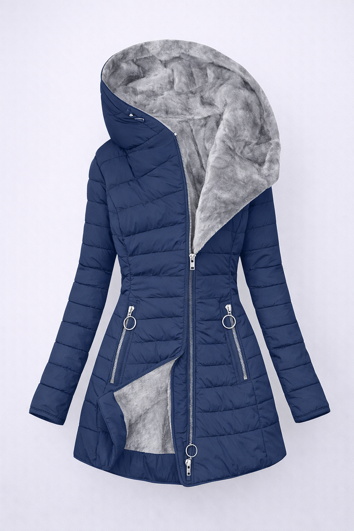 Aurora | Fur-Lined Hooded Winter Coat