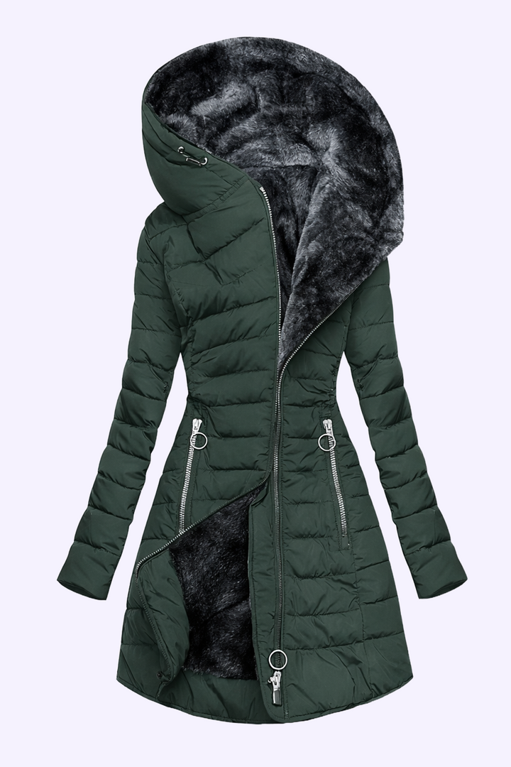 Aurora | Fur-Lined Hooded Winter Coat