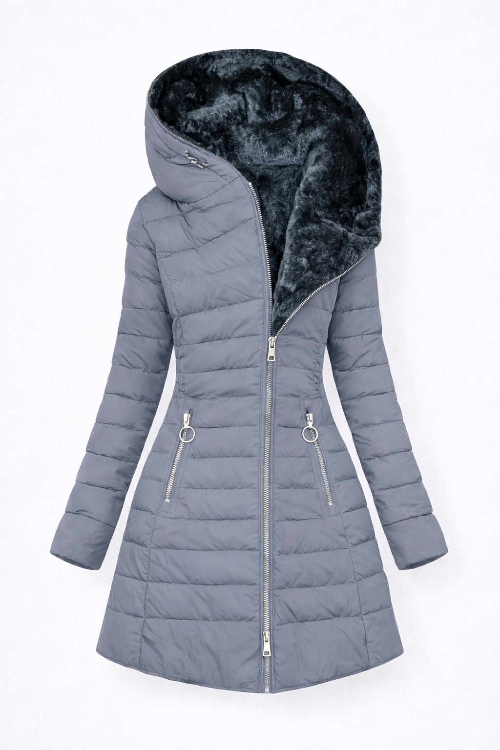 Aurora | Fur-Lined Hooded Winter Coat