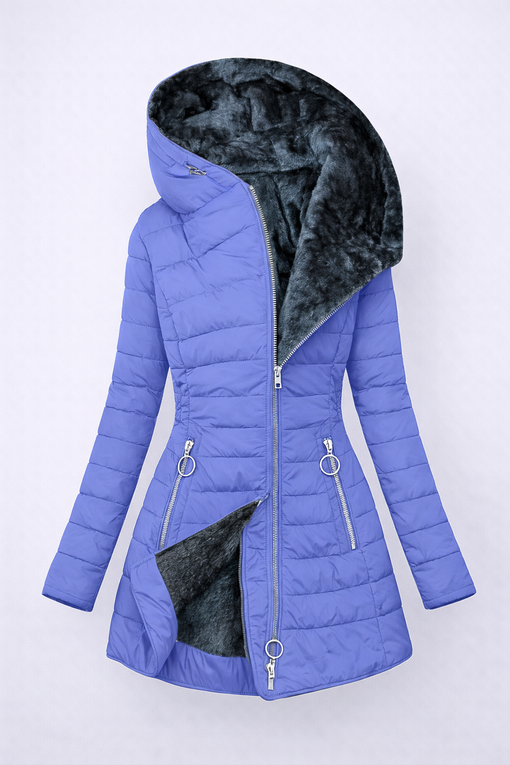 Aurora | Fur-Lined Hooded Winter Coat