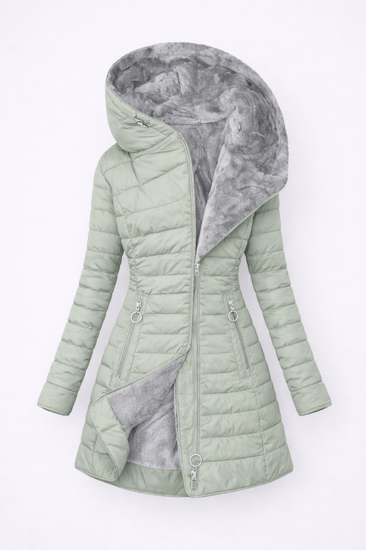 Aurora | Fur-Lined Hooded Winter Coat