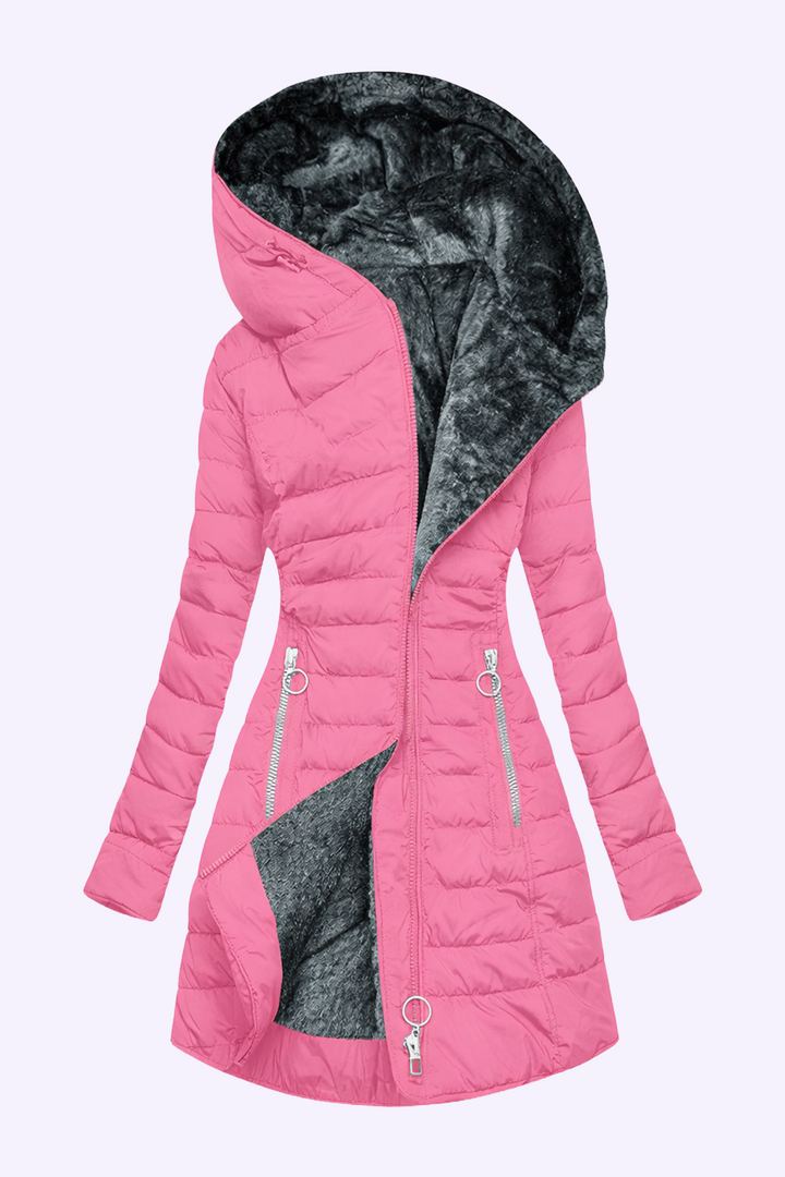 Aurora | Fur-Lined Hooded Winter Coat