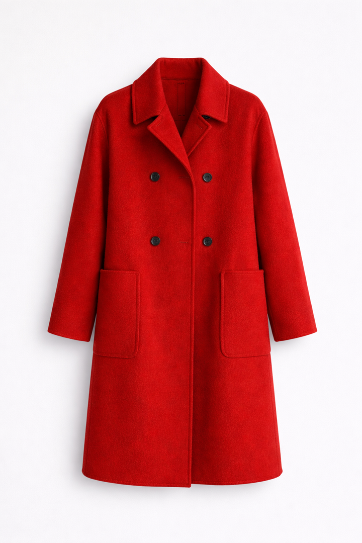 Elise | Double-Breasted Wool Coat