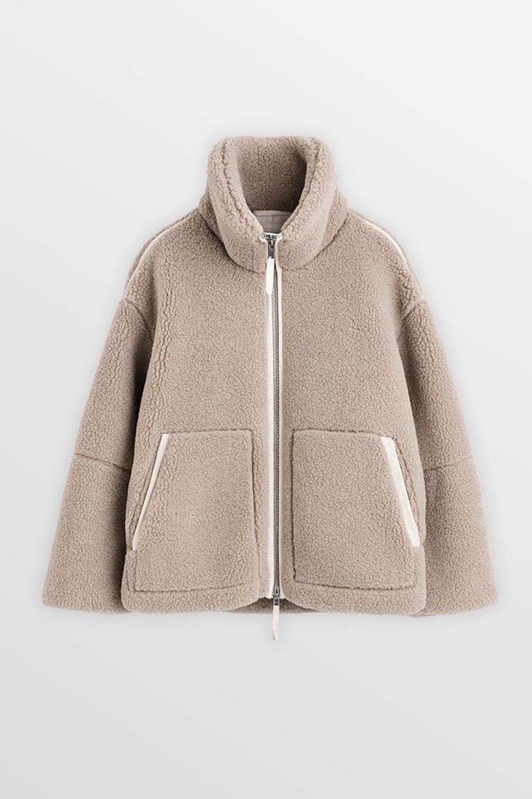 Sophie | Teddy Zip Jacket