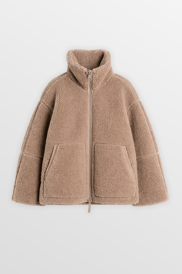 Sophie | Teddy Zip Jacket