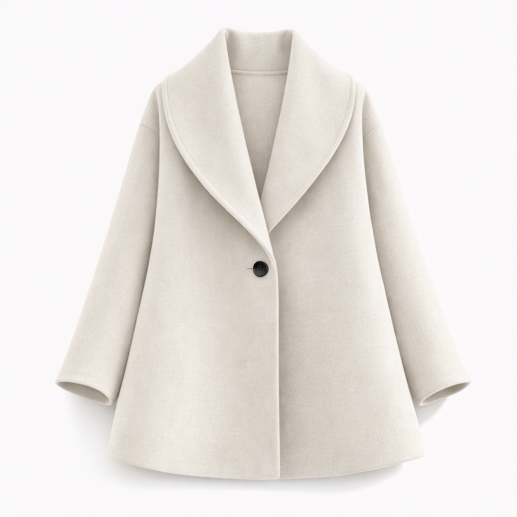 Vivienne | Oversized Wool Blend Coat