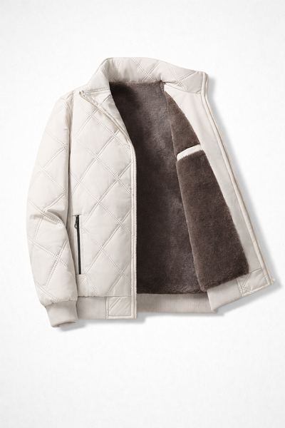 Matteo | Quilted Sherpa-Lined Winter Jacket